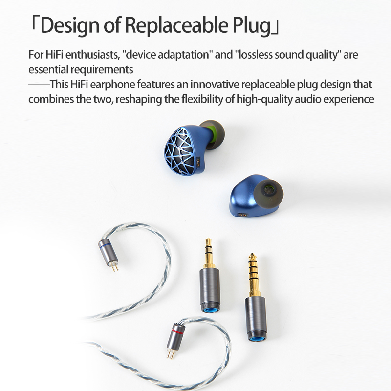 Office Work Tech - Auricolari In-Ear HiFi Sound Rhyme SR10