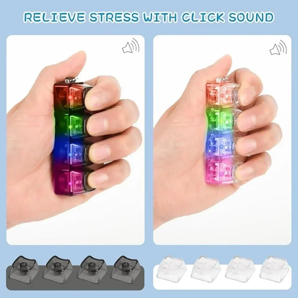 Office Tech And Gadgets - 1 pz Portachiavi Antistress con Tastiera