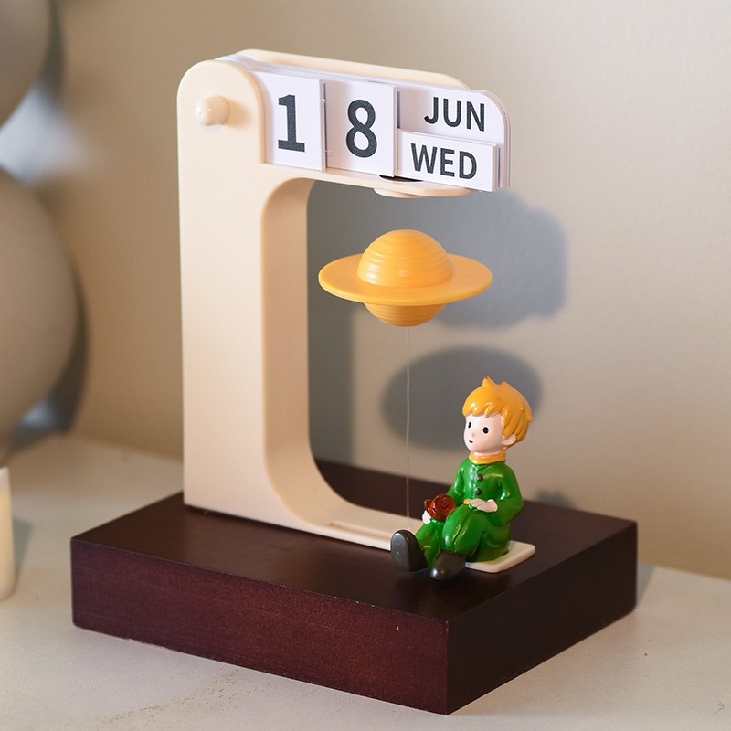 Office Tech Gadgets - Calendario Perpetuo Planet Prince a Levitazione