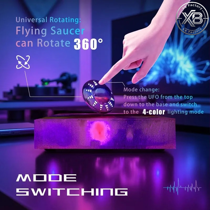 Lampada UFO Levitante Rotante  - Office Tech And Gadgets recensione e prezzo