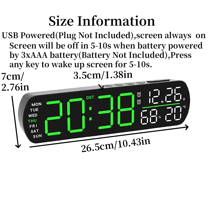 Sveglia LED con display di tem - Digital Timer Countdown recensione e prezzo